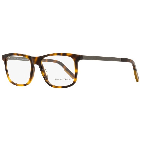 Zegna Rectangular Eyeglasses EZ5142 052 Havana/Ruthenium 55mm 5142